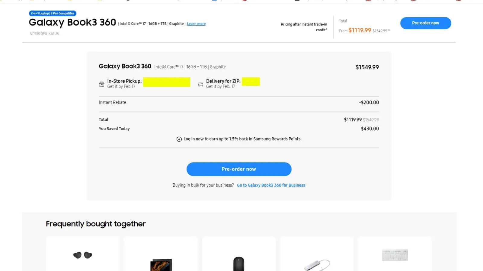 Iepriekš pasūtiet Galaxy grāmatu 3 7 1