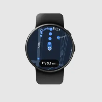 Wear OS Google Maps sabiedriskā transporta norādes