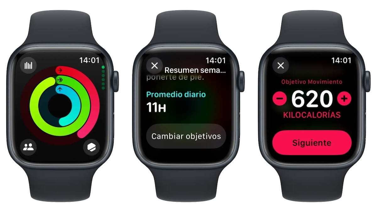 ¿Cómo ver las calorías quemadas en mi Apple Watch?