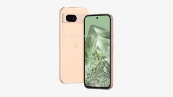 Google Pixel 8a CAD renderētājs