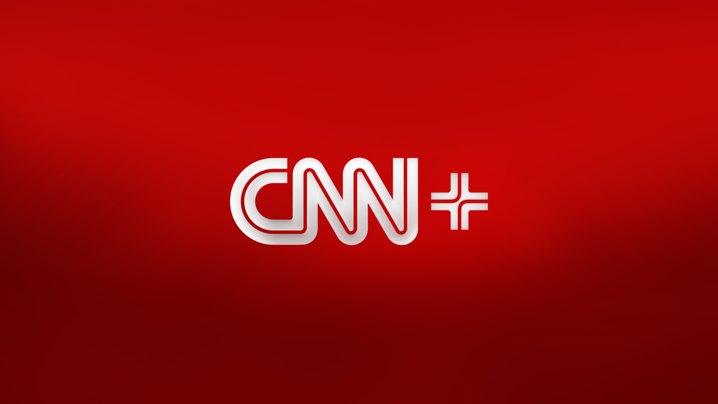 cnn plus logotips sarkans