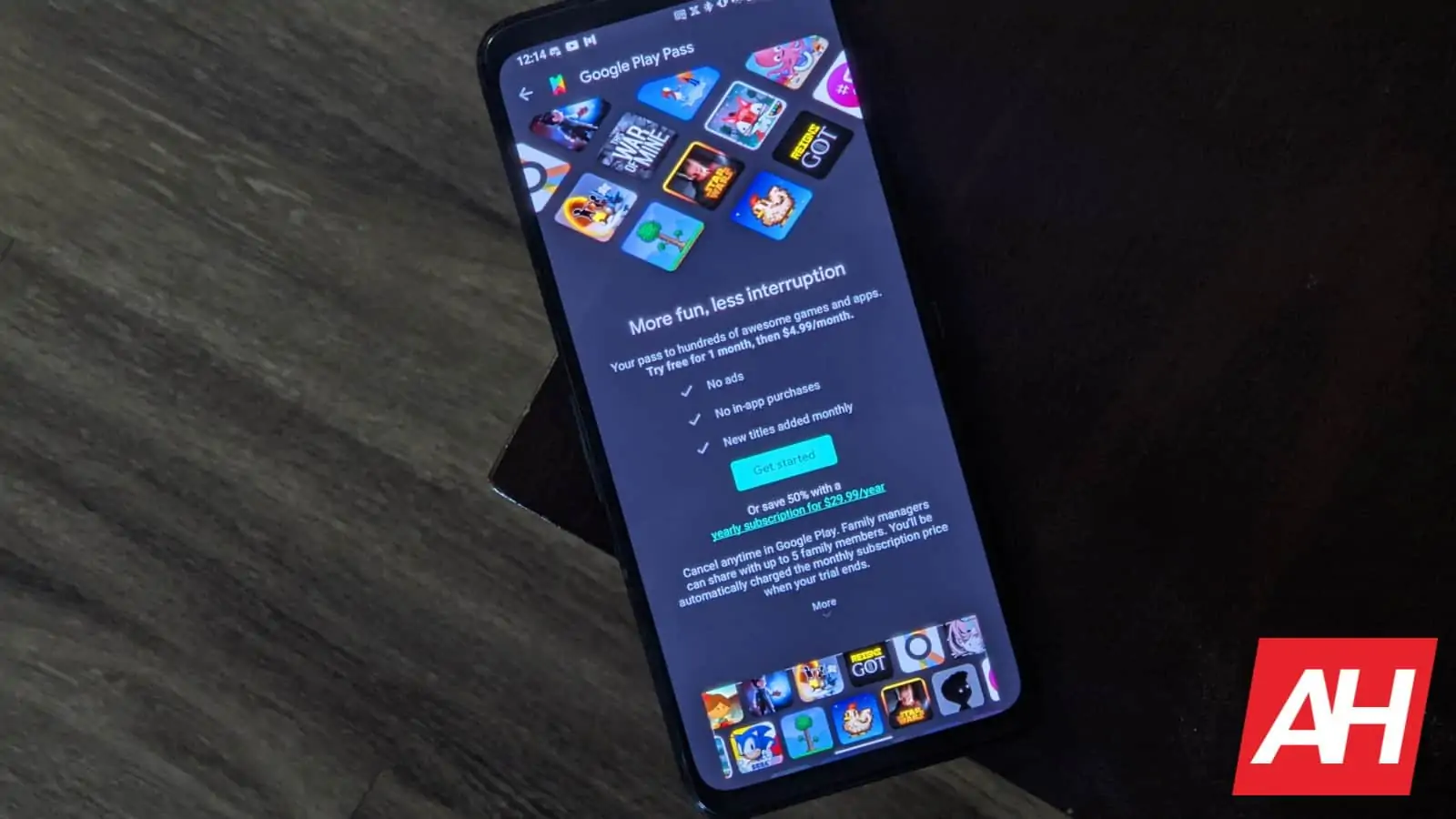 Play Pass reģistrēšanās