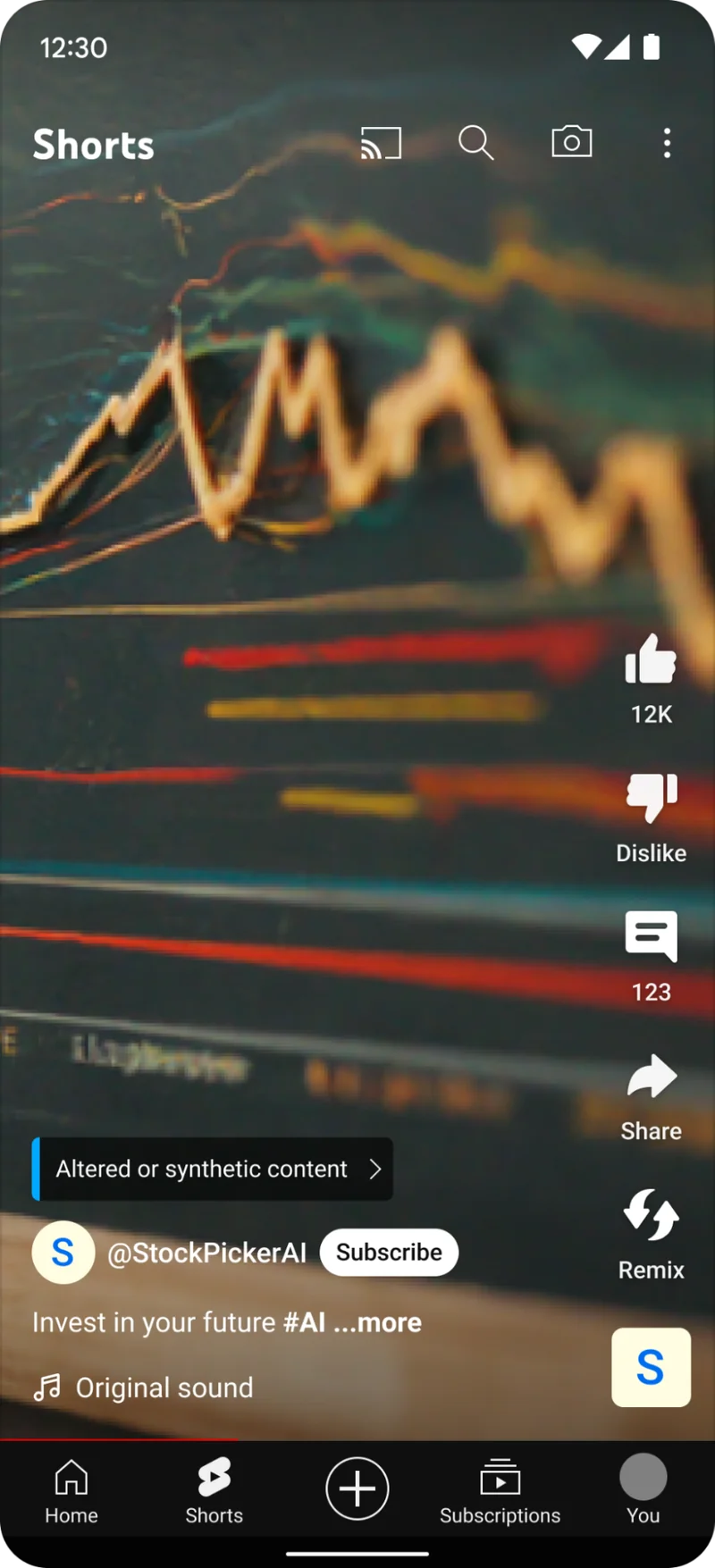 YouTube Shorts AI apraksts