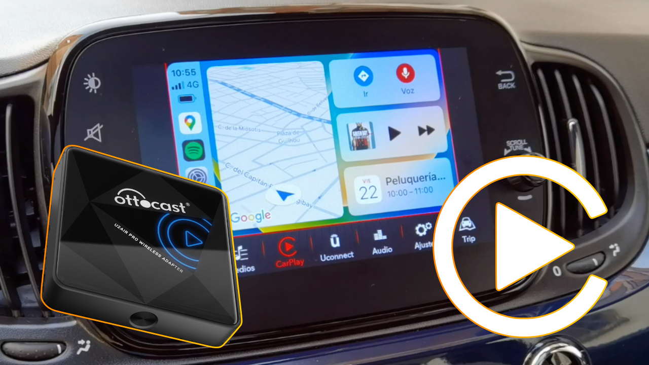 Ottocast U2-AIR Pro, bezvadu CarPlay visās jūsu automašīnās