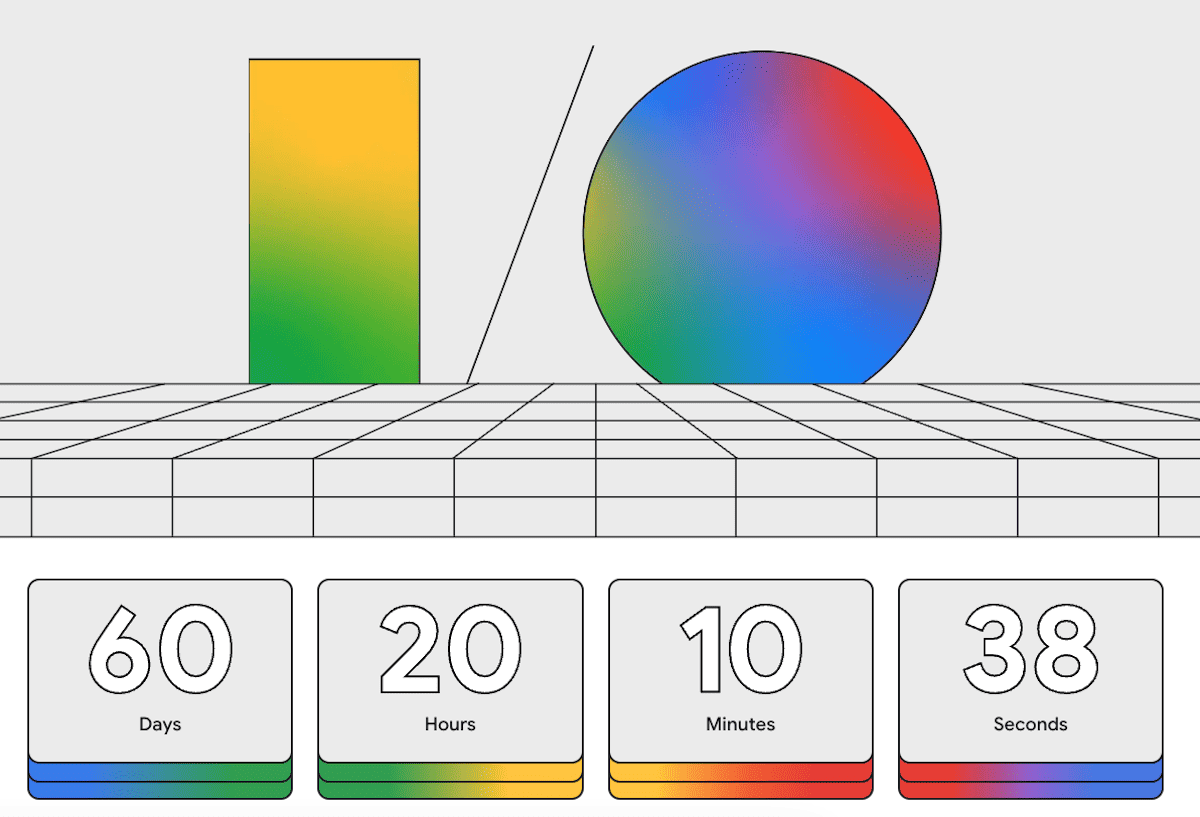Google I/O notiks no 14. līdz 15. maijam, pirmo reizi piecu gadu laikā atgriežoties pie vairākām dienām.