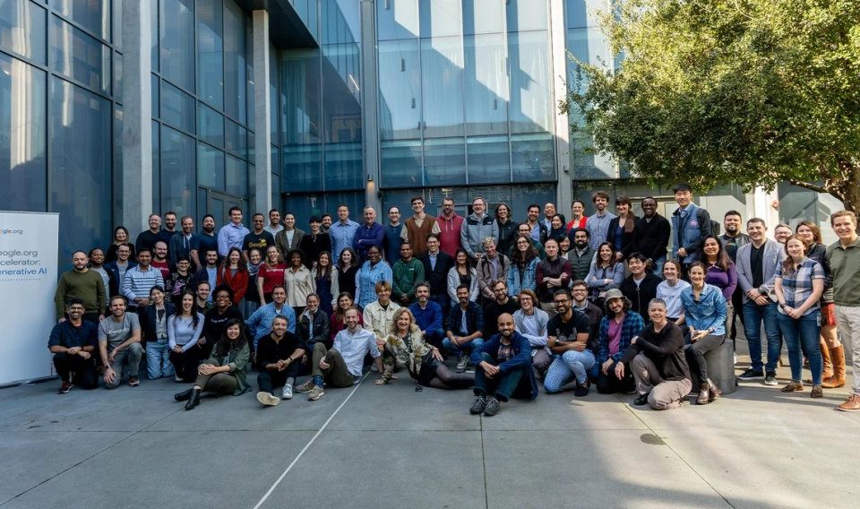 Google.org uzsāk ģeneratīvu AI paātrinātāju programmu ar 20 miljonu dolāru finansējumu 21 bezpeļņas organizācijai