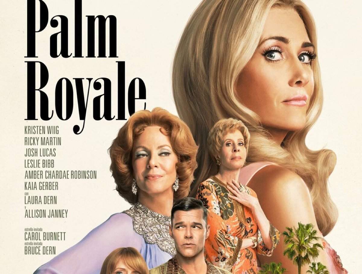 "Palm Royale" es la serie de Apple TV+ donde Ricky Martin participa