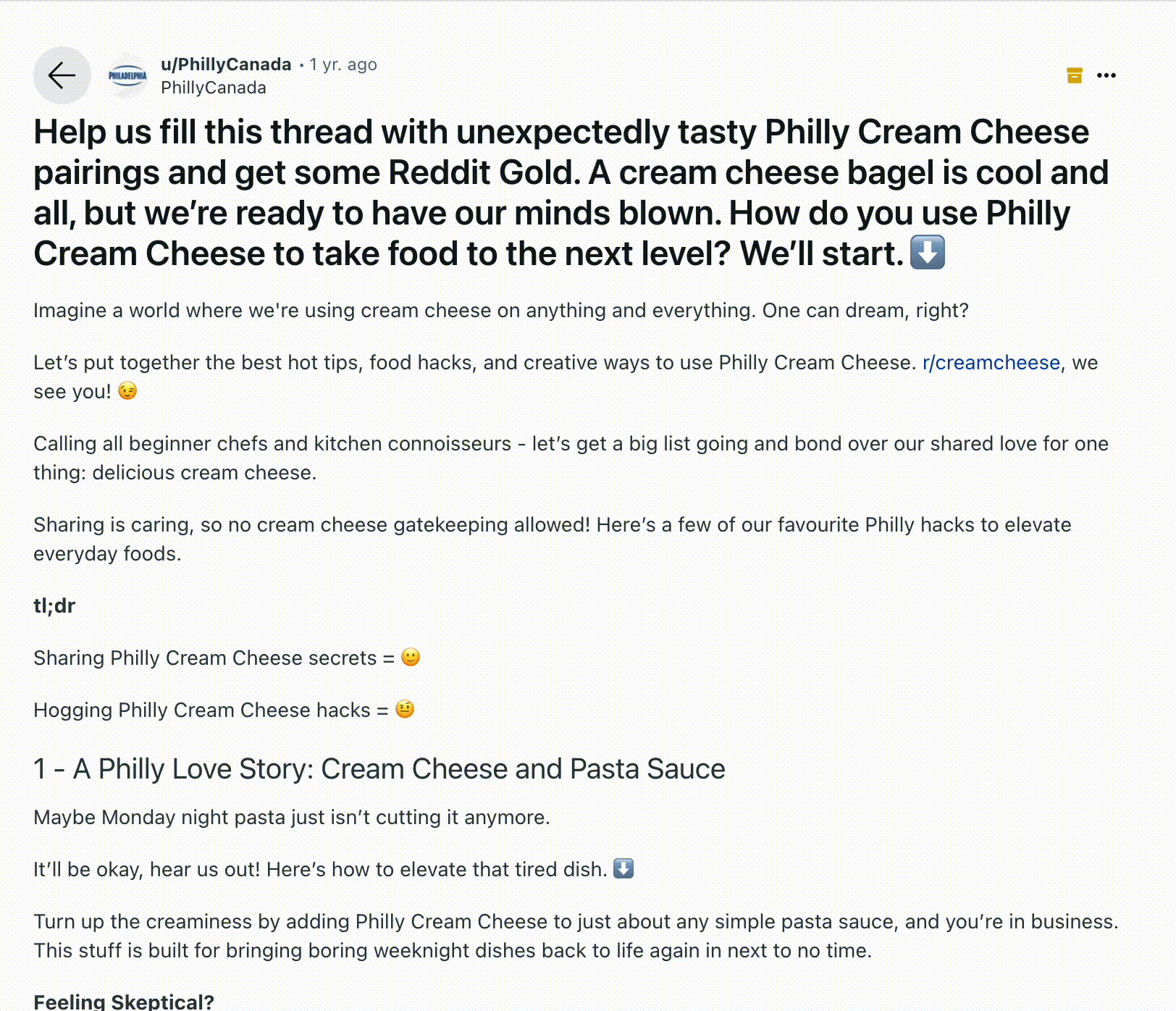 Reddit reklāmas brīvā formā
