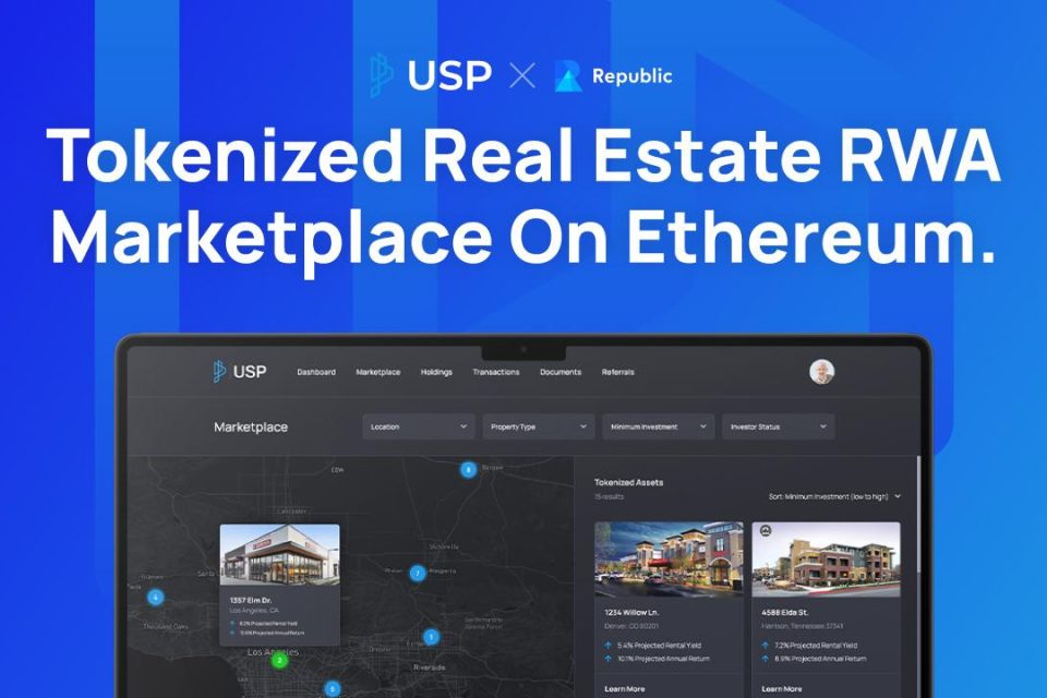 Republikā tiek palaista uz Ethereum balstīta marķierizēta nekustamā īpašuma platforma USP
