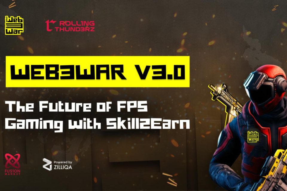 Roll1ng Thund3rz iepazīstina ar Web3War® v3.0: celmlauži spēļu nākotnei ar Skill2Earn Dynamics
