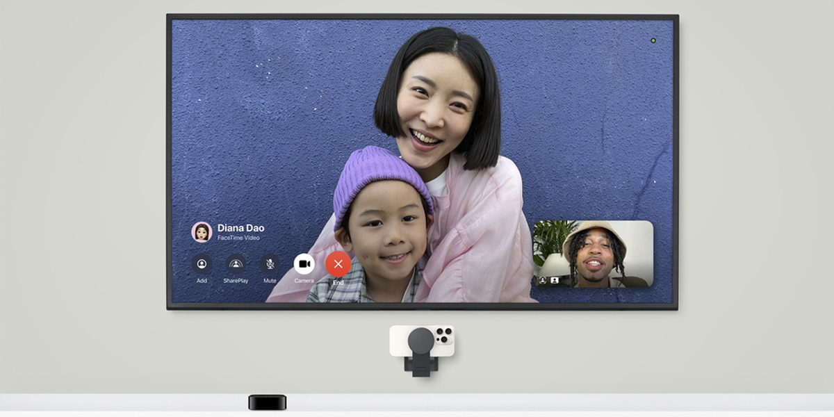 Soporte para iPhone de Belkin con MagSafe para el Apple TV 4K