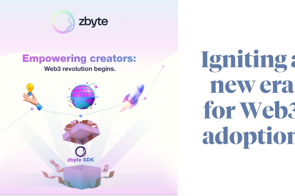zbyte SDK palaišana: jauna laikmeta aizsākšana Web3 izaugsmē un masveida pieņemšanā satura veidotājiem