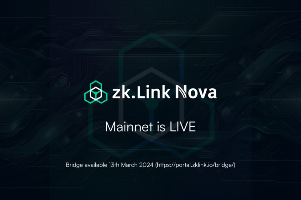 zkLink Nova izlaiž Mainnet — pirmo uz ZK steku balstītu apkopoto 3. slāņa apkopojumu, kas izveidots uz zkSync