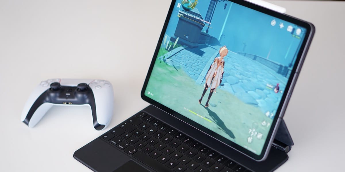 iPad Pro ar PS kontrolieri