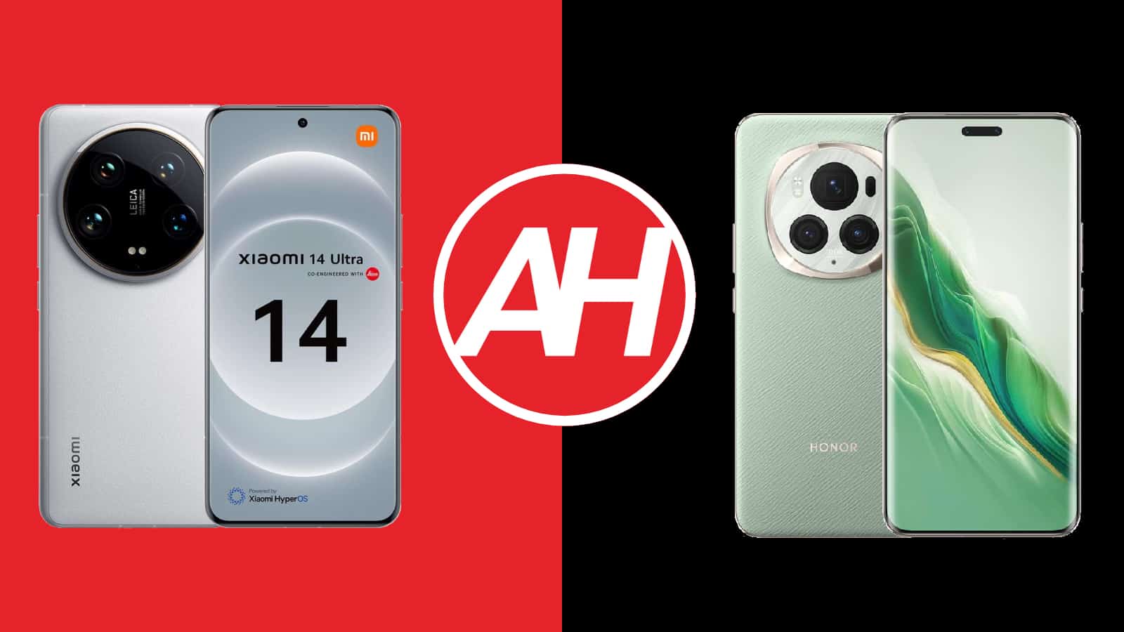 Featured image for Phone Comparisons: Xiaomi 14 Ultra vs HONOR Magic6 Pro