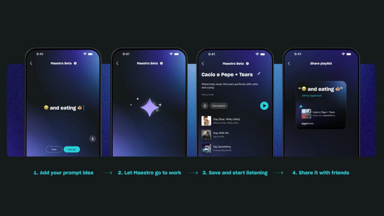 Maestro funkcionalitāte