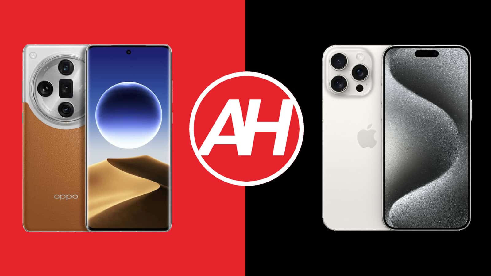 Featured image for Phone Comparisons: OPPO Find X7 Ultra vs Apple iPhone 15 Pro Max