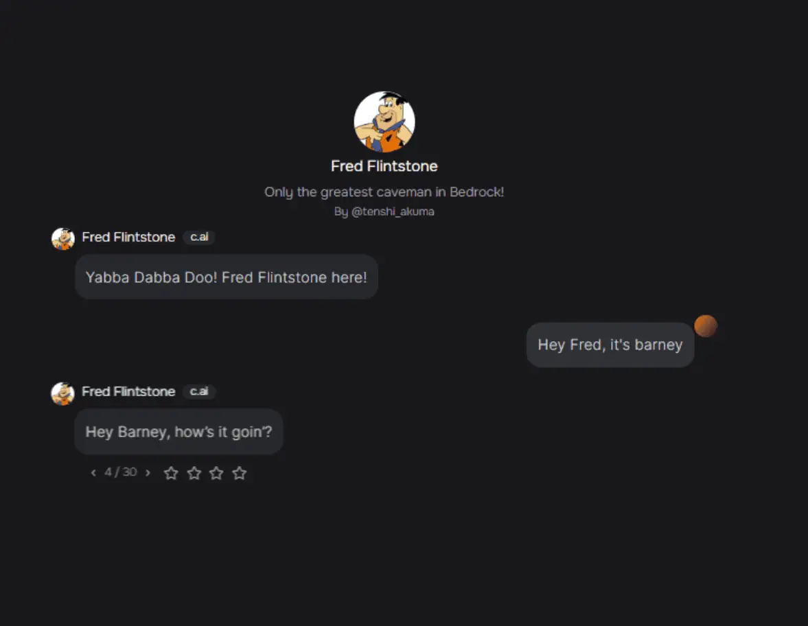 Rakstzīmju AI ekrānuzņēmums (4)