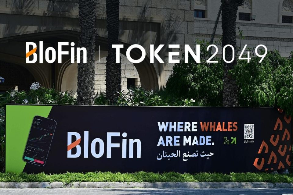 BloFin sponsorē TOKEN2049 Dubaiju un svin blakus notikumu: WhalesNight AfterParty 2024