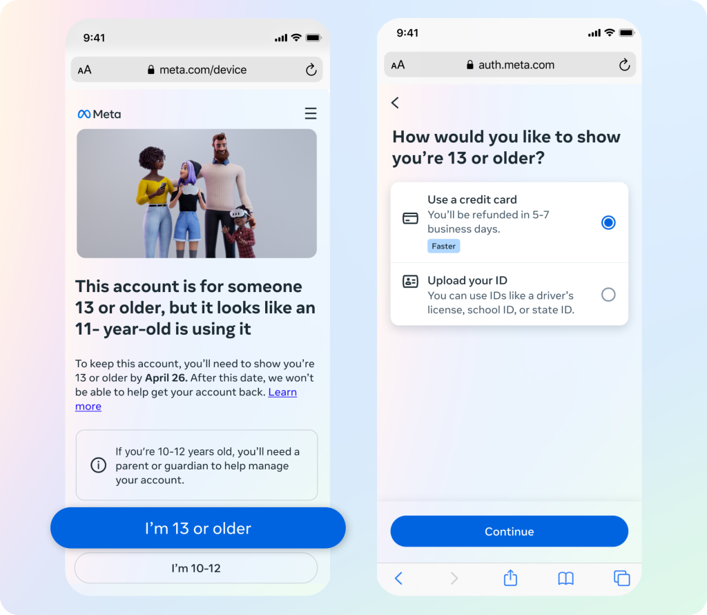 Meta vecuma pārbaude