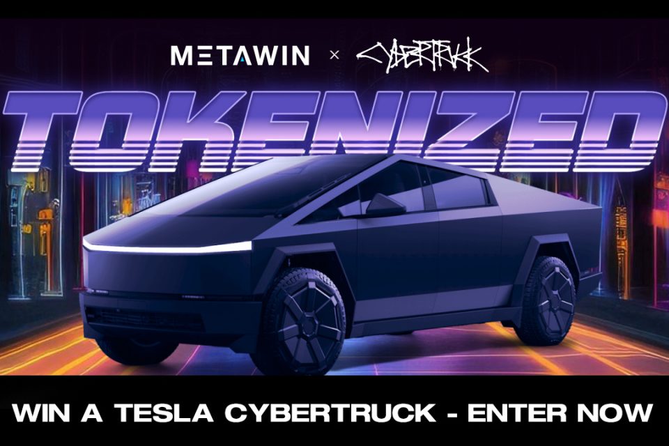 MetaWin izsludina novatorisku TOKENIZED Tesla Cybertruck konkursu Ethereum 2. bāzes slāņa blokķēdē