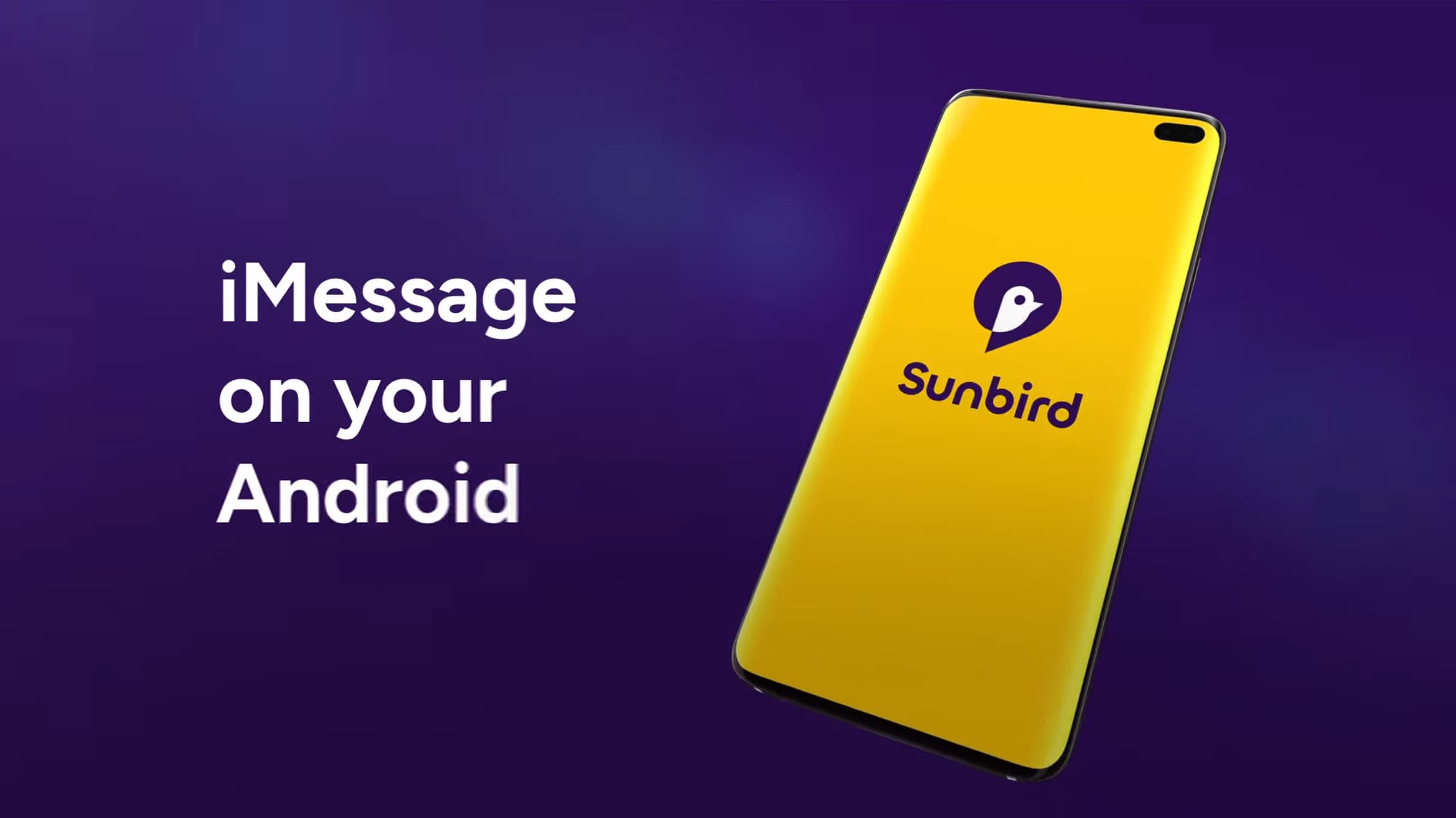 Sunbird beta versija, lai atkārtoti palaistu un atjaunotu iMessage Android ierīcēm