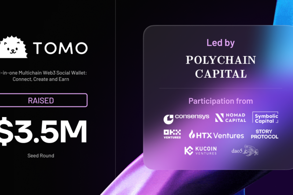 Tomo piesaista 3,5 miljonus USD sākuma finansējumu, ko vada Polychain Capital, paziņo par Tomoji Launchpad un TomoID, lai uzlabotu sociālā maka pieredzi