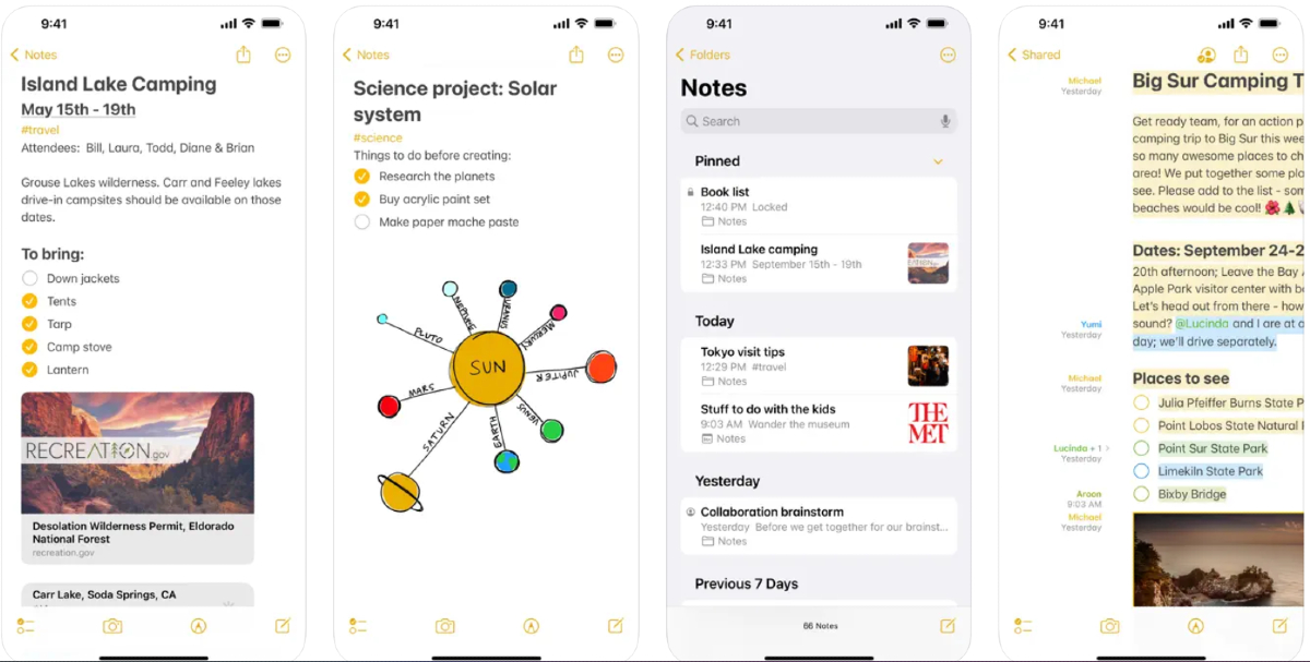 5 galvenie padomi, kā pilnībā izmantot lietotni Apple Notes