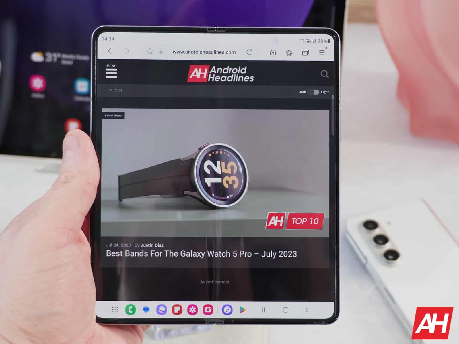 Galaxy Z Fold 6 CAD dizains parāda plakanākas virsmas un daudz ko citu
