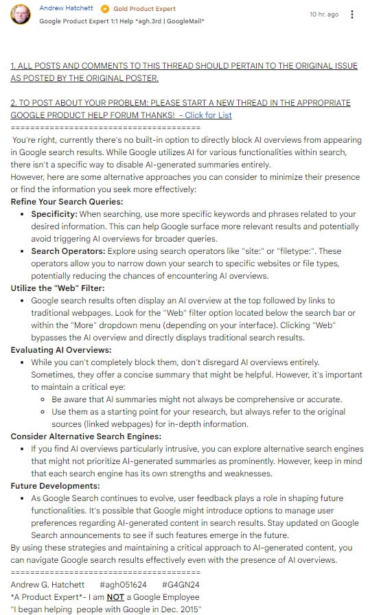 AI pārskatu ieteikumi