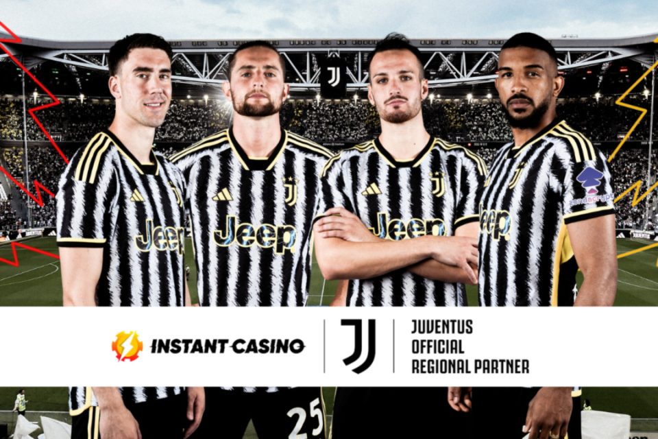 Jauna tiešsaistes kazino vietne Instant Casino sadarbojas ar Itālijas A sērijas komandu Juventus FC