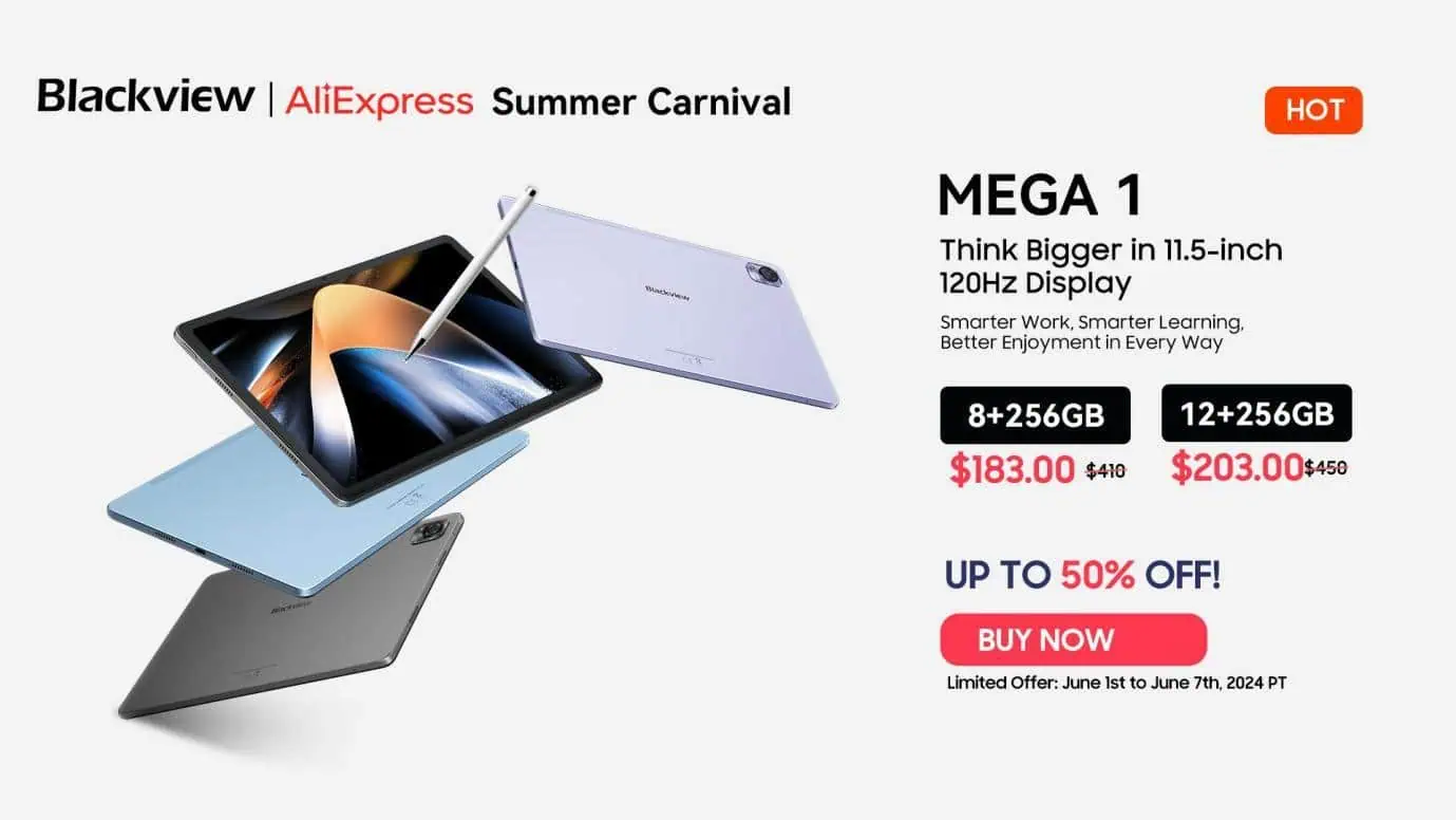 Blackview AliExpress vasaras karnevāls 2024 8. attēls