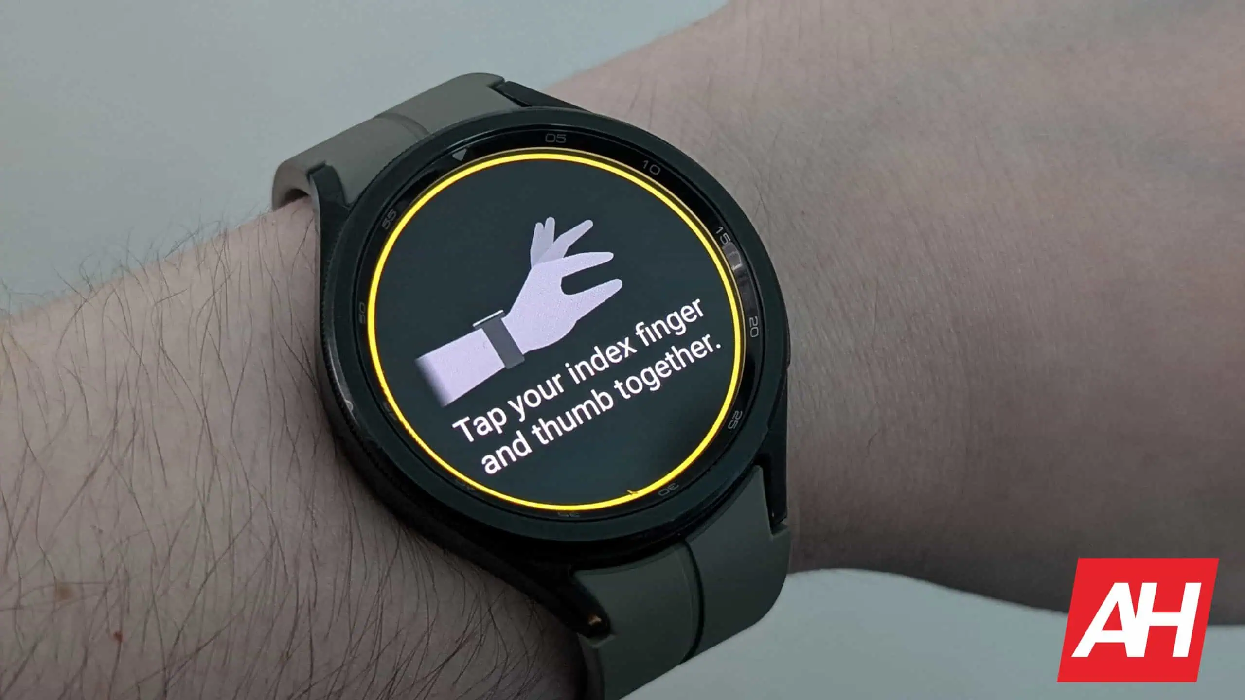 AH Galaxy Watch 6 klasiskie universālie žesti