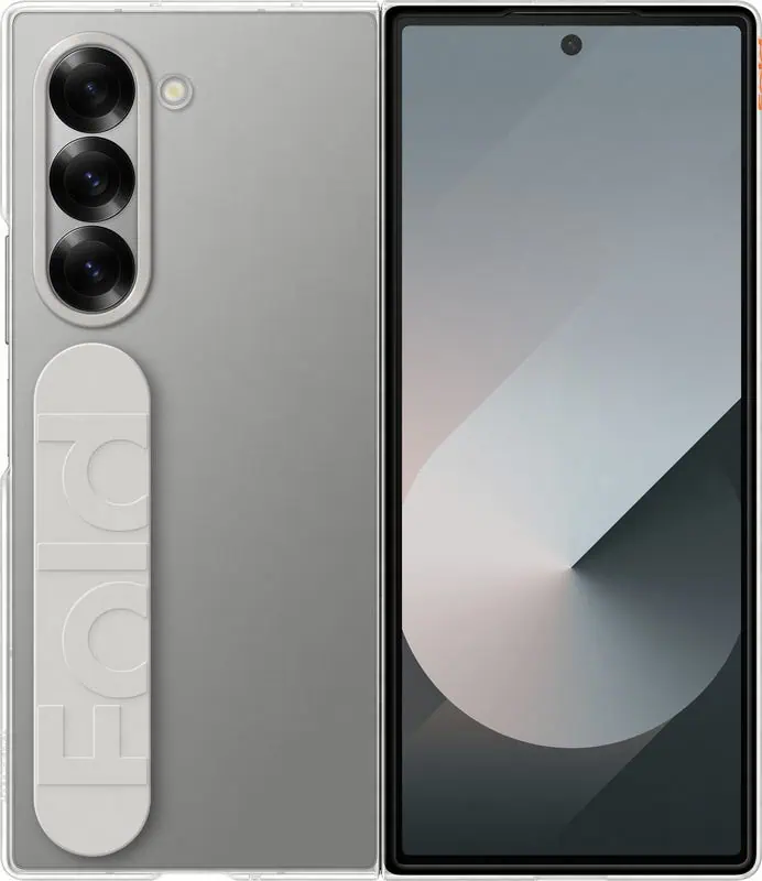 Samsung Galaxy Z Fold 6 stāvošais futrālis ar siksnas attēlu 1