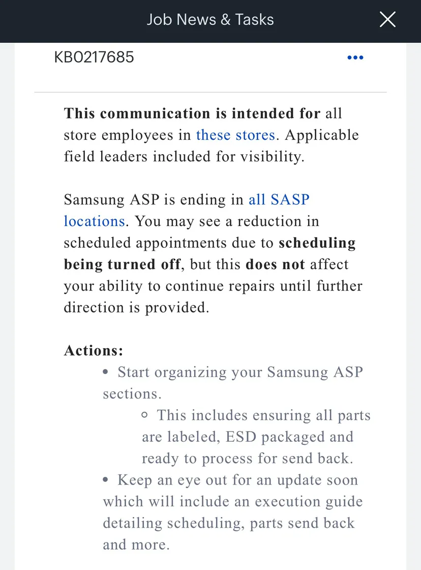 labākais pirkums beidzas Samsung remonts 1