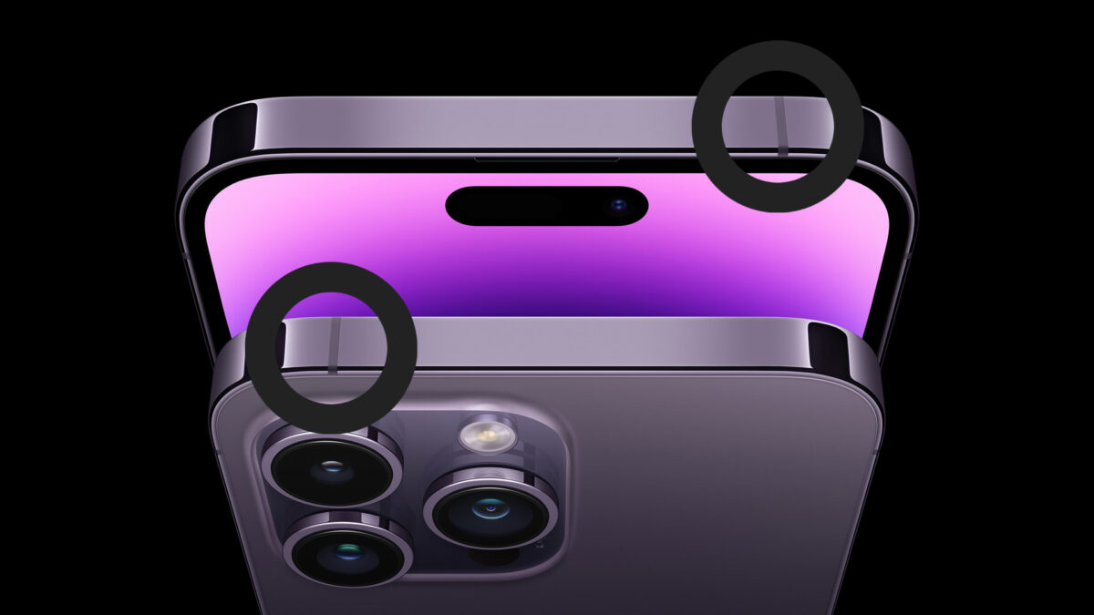 Las rayas laterales del iPhone tienen una función que no imaginabas