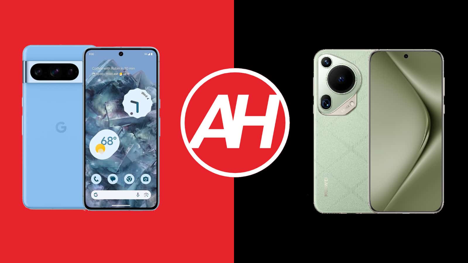 Tālruņu salīdzinājumi: Google Pixel 8 Pro vs Huawei Pura 70 Ultra