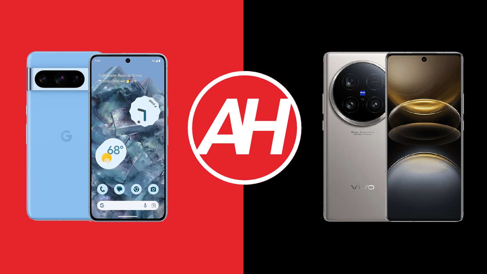 Tālruņu salīdzinājumi: Google Pixel 8 Pro vs Vivo X100 Ultra