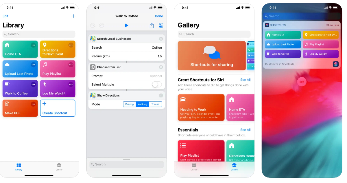Jaunas funkcijas lietotnē Īsceļi