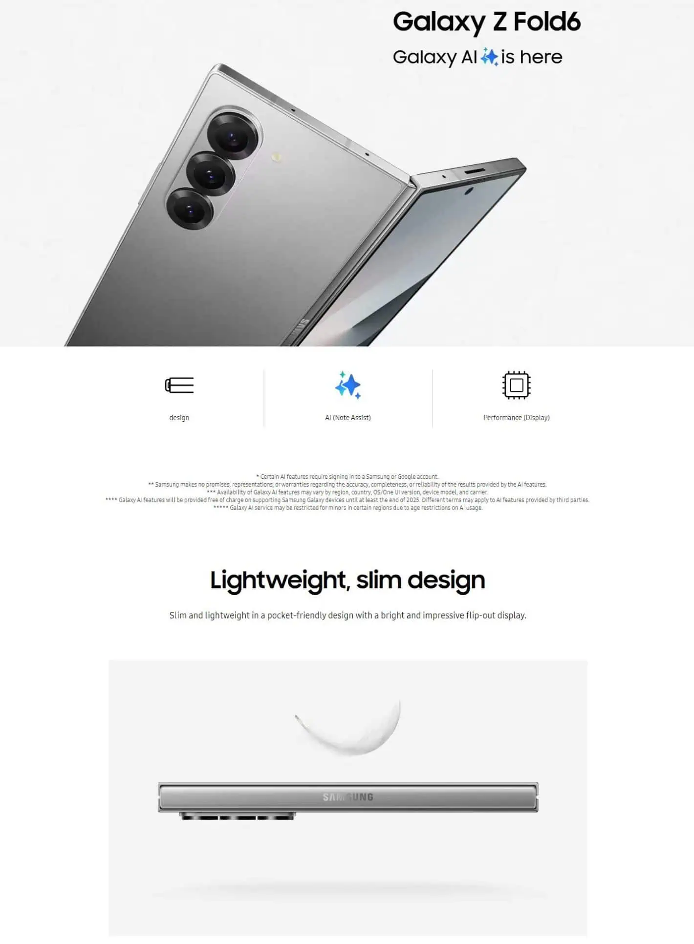 Samsung Galaxy Z Fold 6 liela noplūde 4