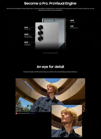 Samsung Galaxy Z Fold 6 liela noplūde 7