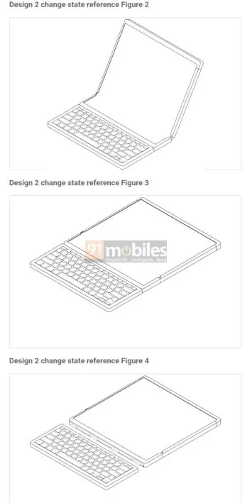 Samsung salokāma patentēta noņemama tastatūra 2