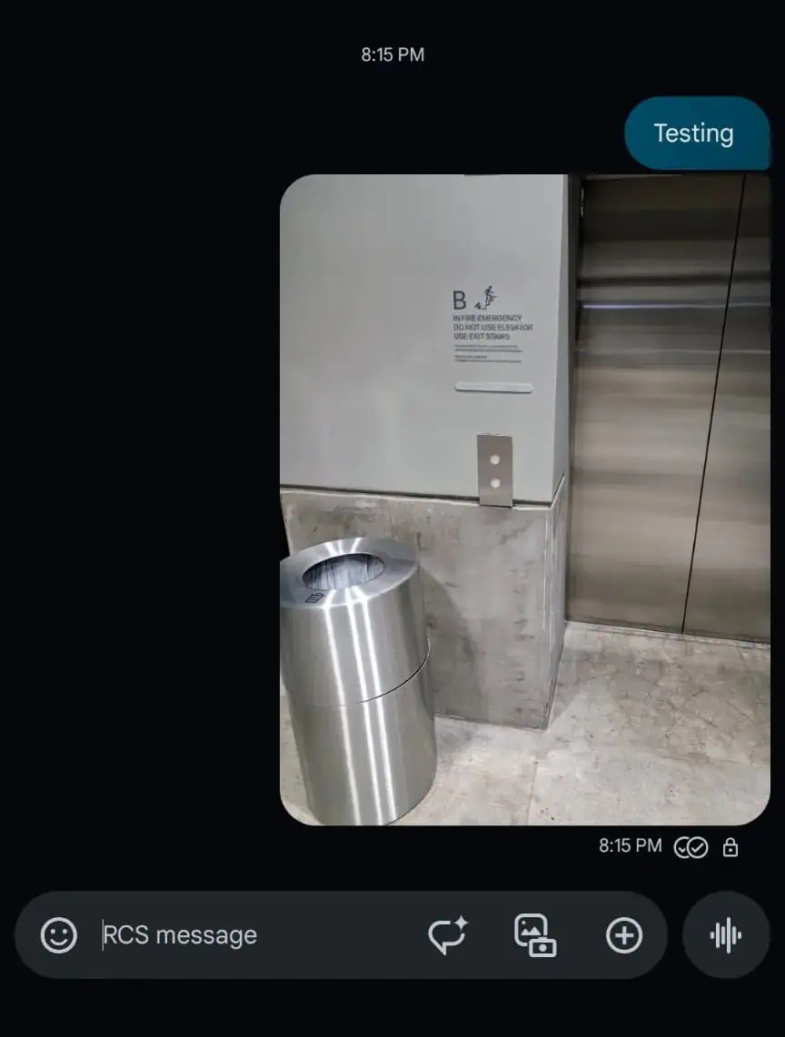 Google Messages RCS tērzēšanas subtitri veci