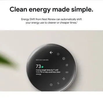 Nest Learning Thermostat 4. paaudzes reklāmas materiāls 6