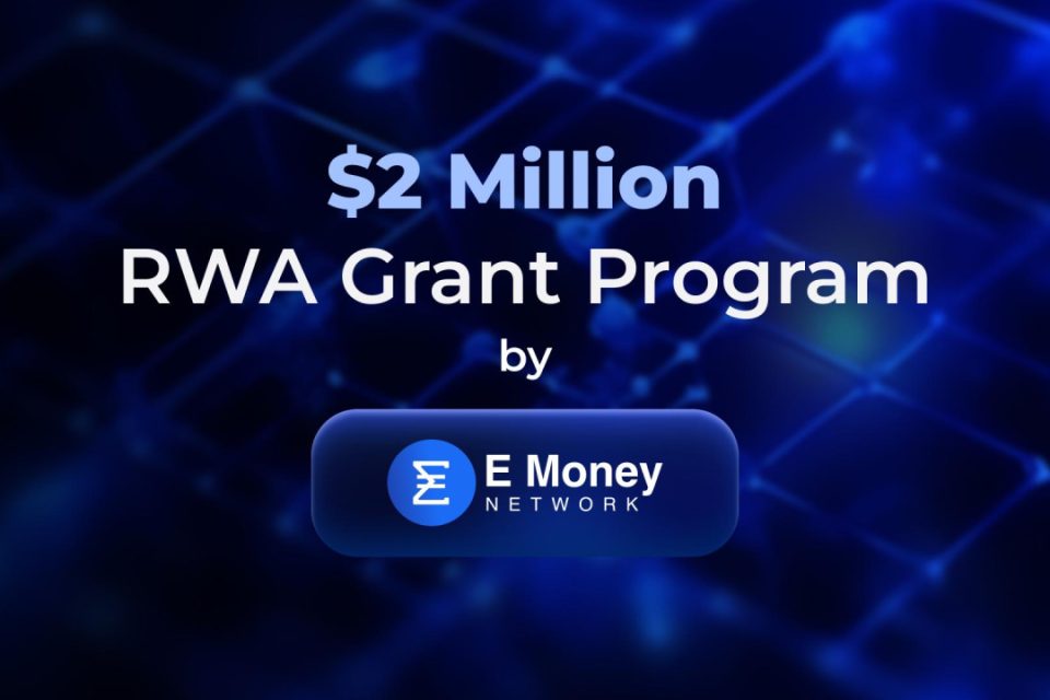 E Money Network uzsāk 2 MILJONUS dolāru vērtu RWA grantu programmu, lai vadītu RWA ekosistēmu