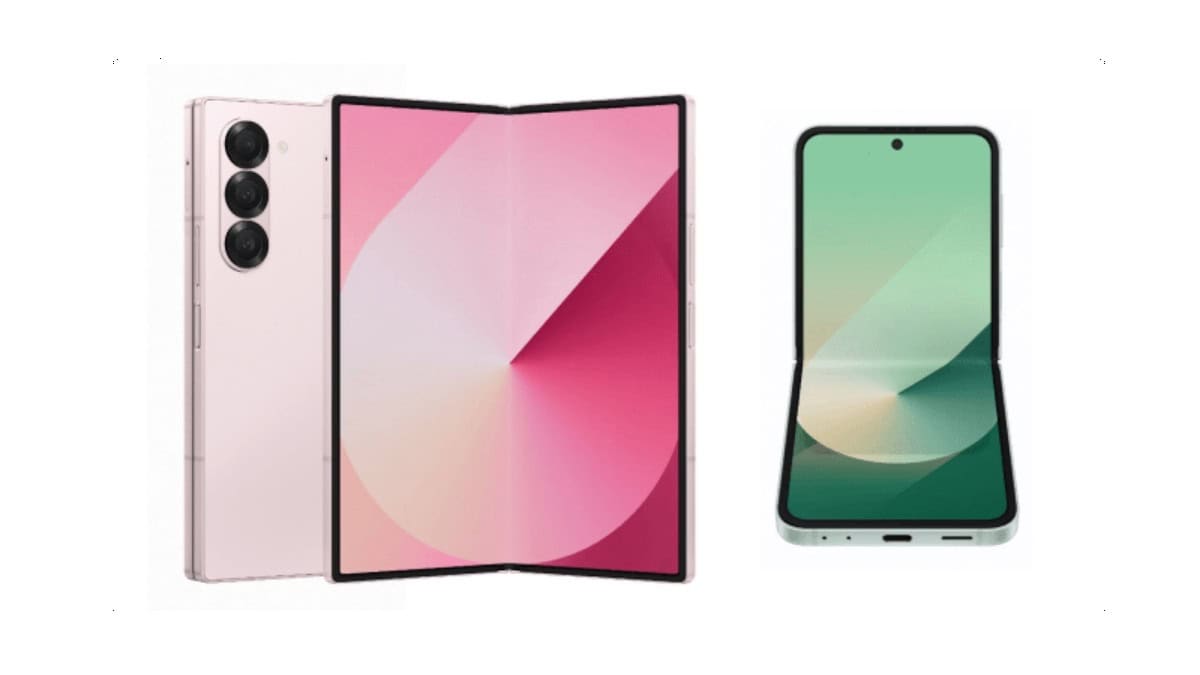 Izbaudiet Galaxy Z Fold 6 un Flip 6 renderējumus visās krāsās