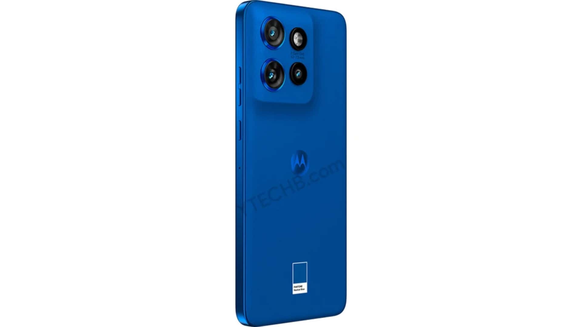 Šeit ir skaistais Moto Edge 50 Neo noplūdušos apmetumos