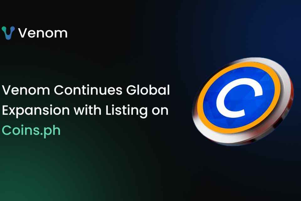 Venom turpina globālo ekspansiju, kotējot Coins.ph