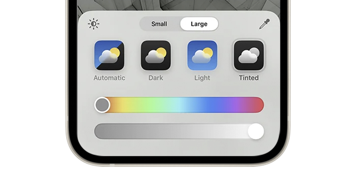 Iconos oscuros beta 3 iOS 18