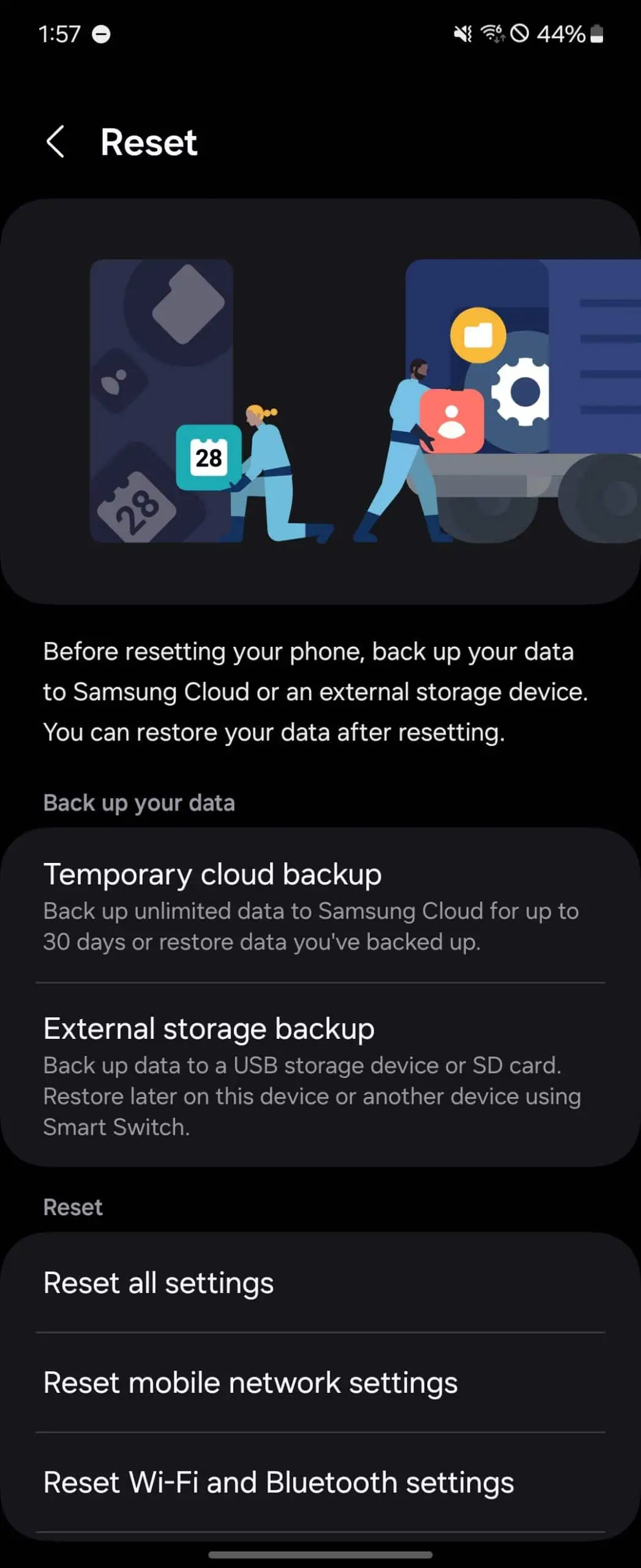 Samsung Galaxy Z Flip 6 atiestatīšana (2)